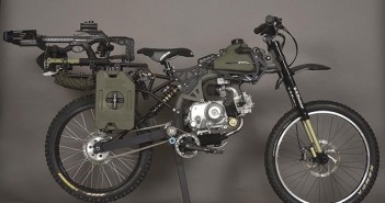 Conheça a bicicleta motorizada que te ajudará a sobreviver ao apocalipse.