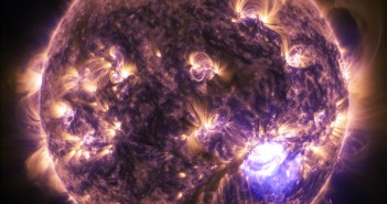Veja uma intensa explosão Solar em ação