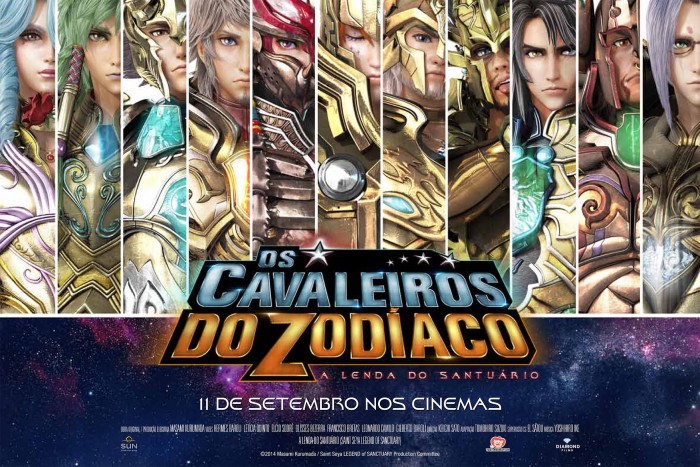 Os Cavaleiros do Zodíaco: A Lenda do Santuário - Filme 2014
