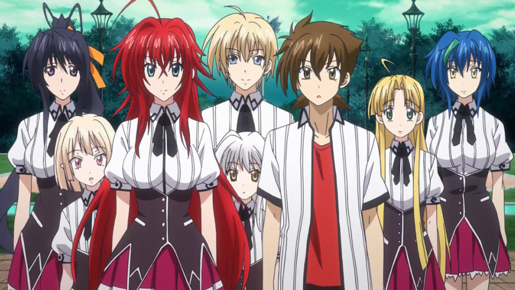 dragon ball x high school dxd