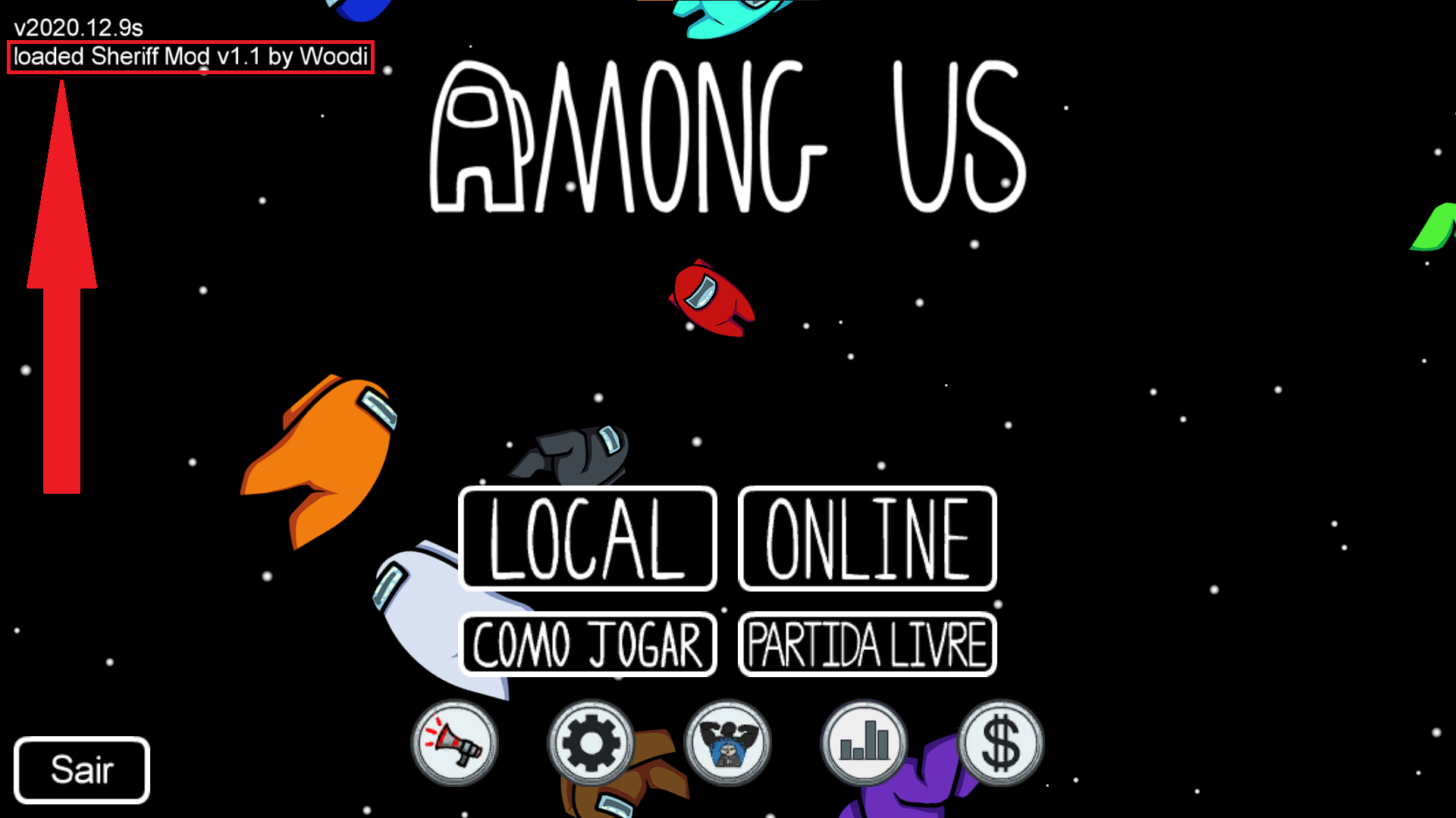 COMO INSTALAR MOD NO AMONG US DO CELULAR 