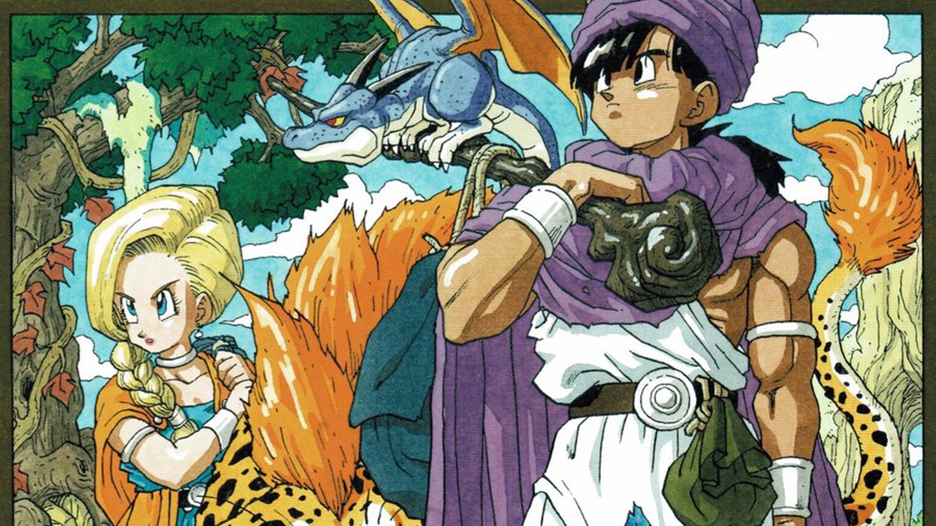 Dragon Quest V arte