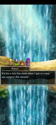 Dragon Quest V cachoeira