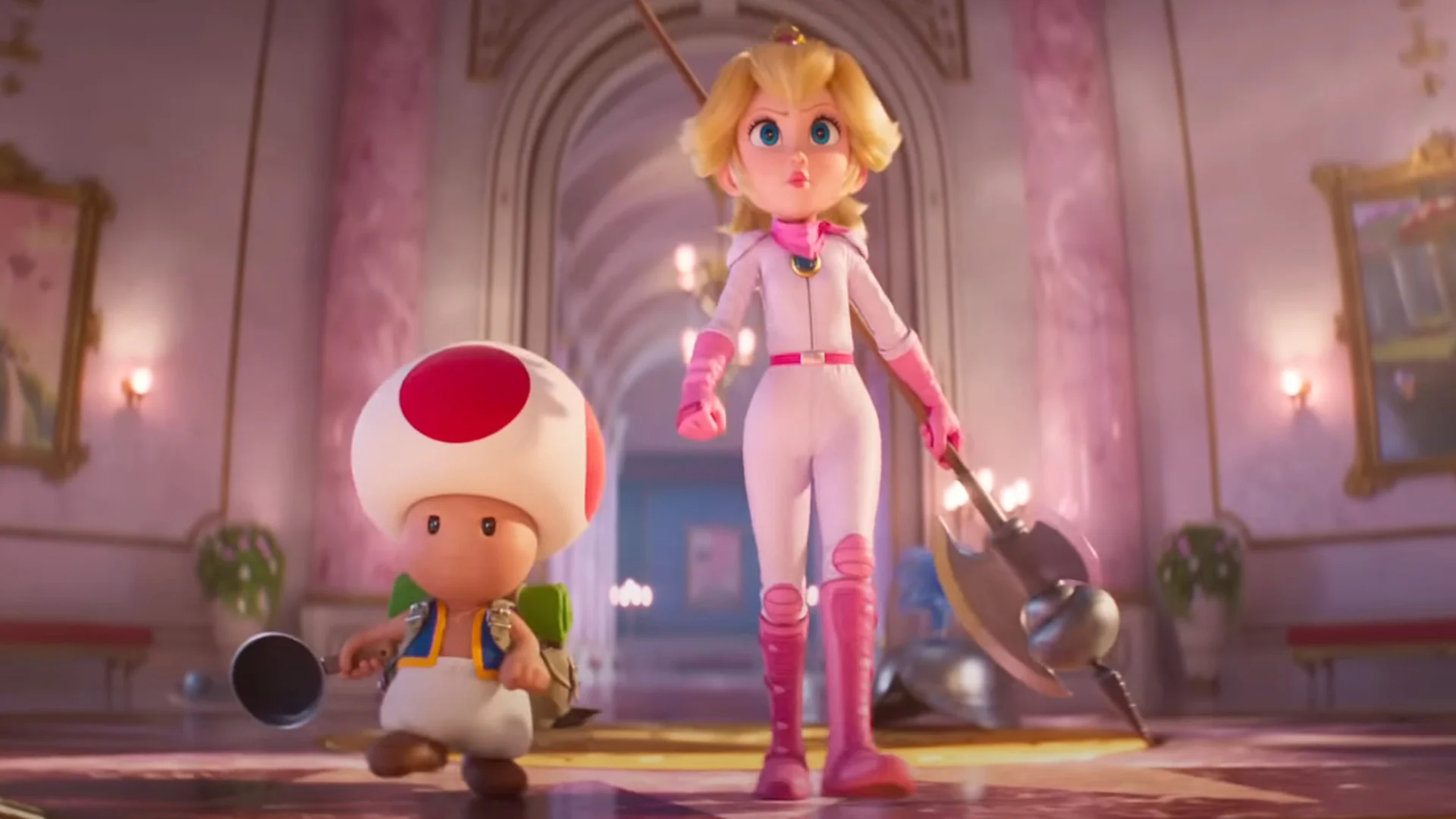 Filme do Mario - Peach (e Toad!)