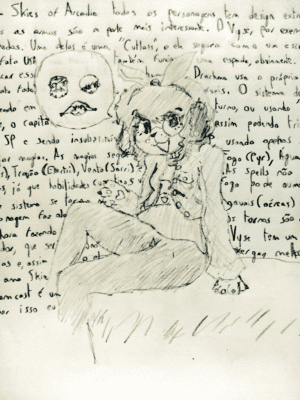 Rosie arte por @cstlesecrtstars