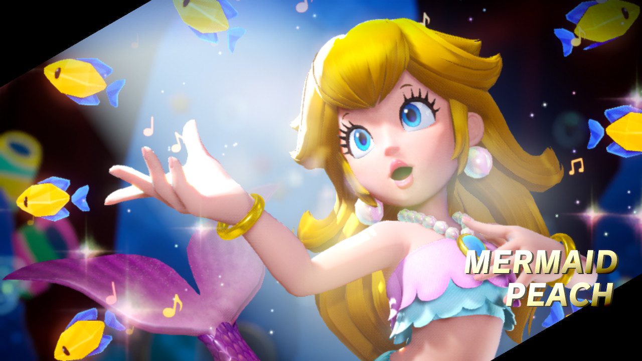 mermaid peach - Princess Peach: Showtime!
