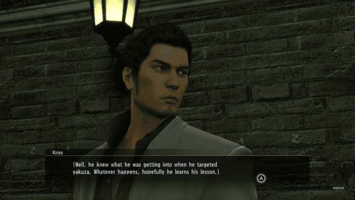 Yakuza Kiwami Análise