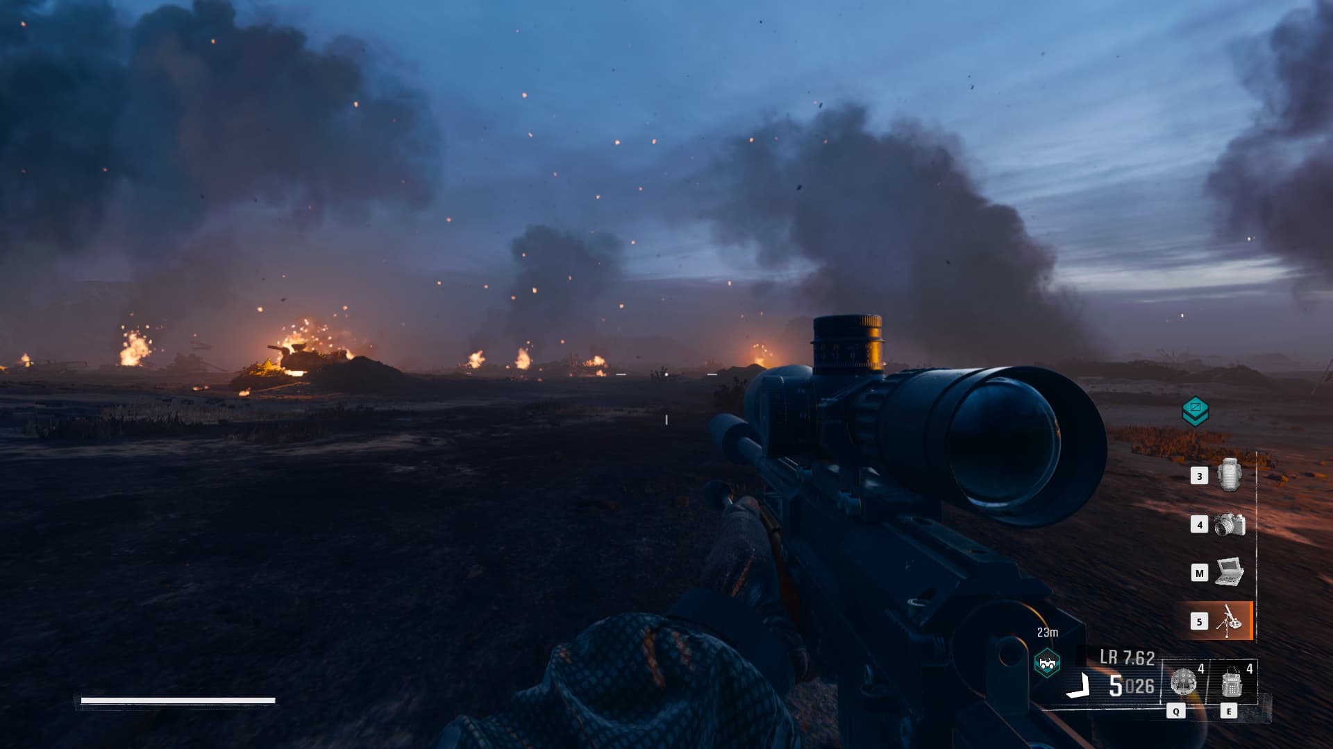 Call of Duty Black Ops 6 análise - cemitério de tanques no Kuwait