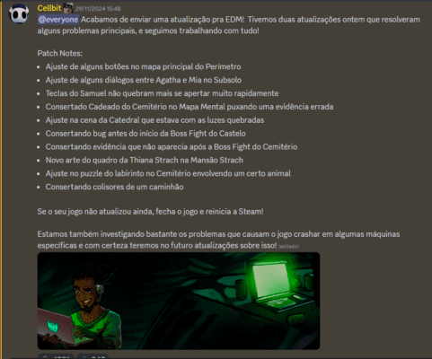 Enigma do Medo análise