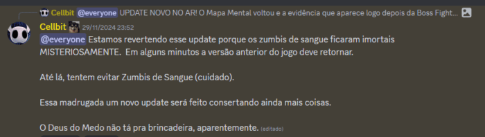 Enigma do Medo análise